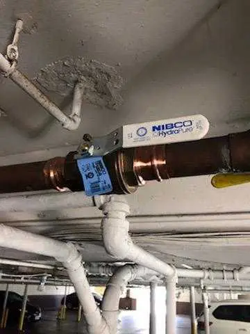 Copper pipe repair and valve work for Water Line Repair in Malapardis